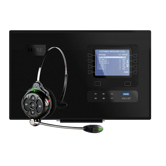 HME EOS HD Manual