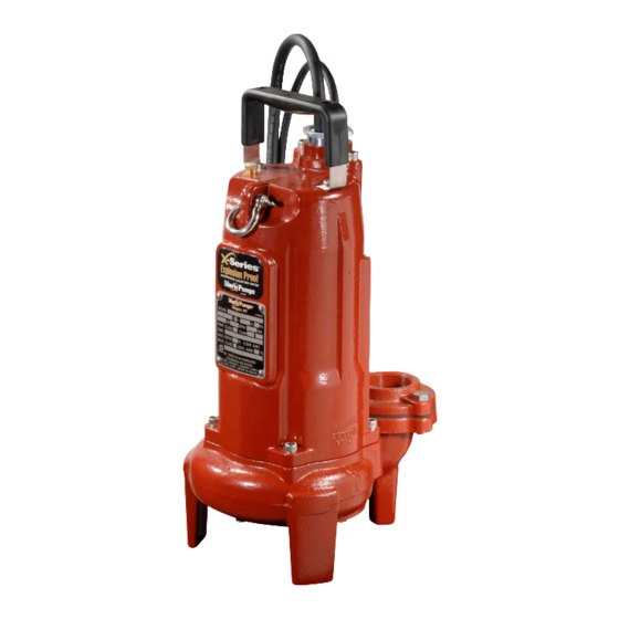 Liberty Pumps XLE50 Series Installation Manual