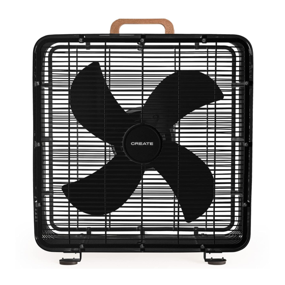 Create AIR FLOOR BOX 1200 User Manual