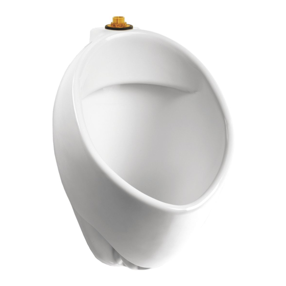 Toto UT105U Installation Manual