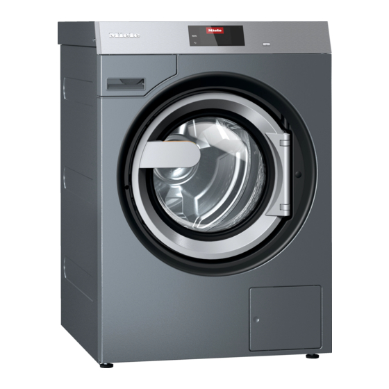 Miele PWM 511 Operating And Installation Instructions