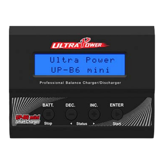 Ultra Power B6 mini Instruction Manual