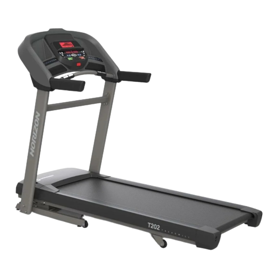 Horizon Fitness T202 Owner's Manual