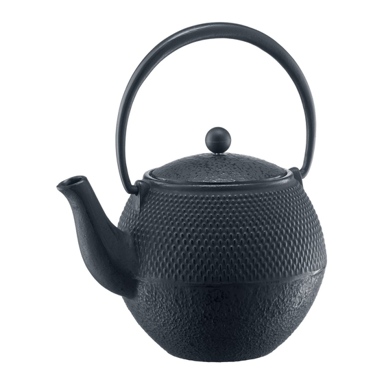 Bodum Assam 10576 Instruction