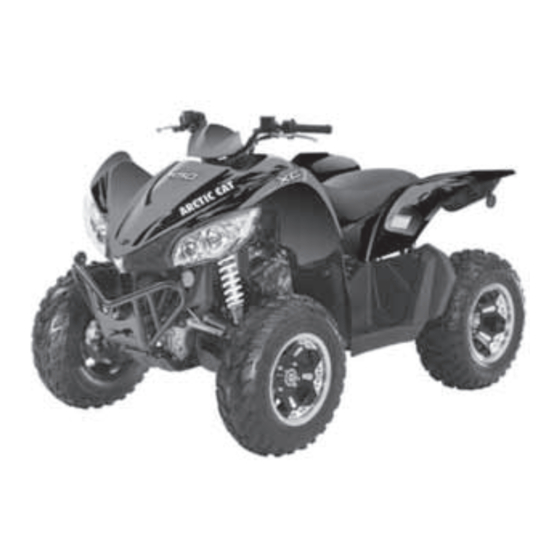 Arctic Cat 2015 XC 450 Operator's Manual