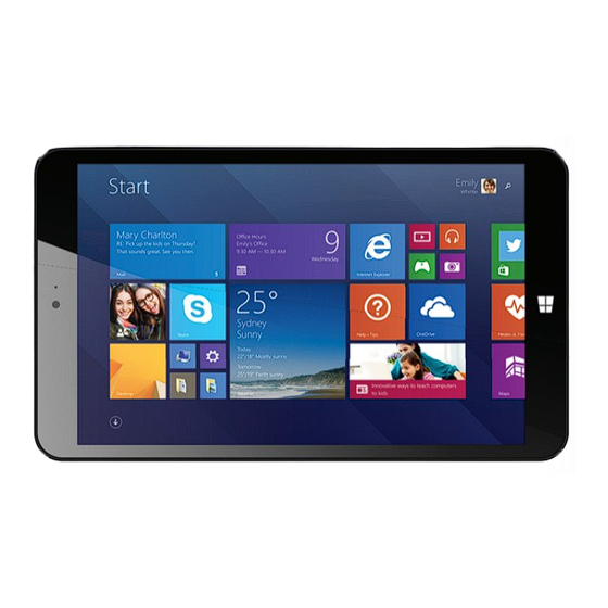 Protab PTBPTW81QC8 Quick Start Manual