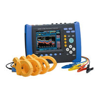 Hioki 3196 Quick Start Manual