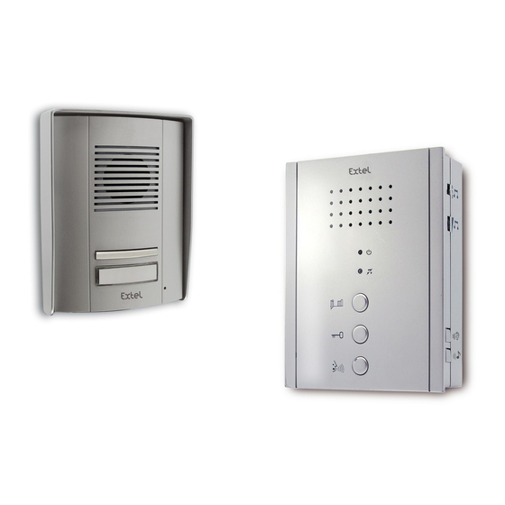 Extel WEPA 245 BIS SER.R1 Installation And User Manual