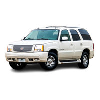 Cadillac 2005 Escalade ESV Personalization Manual