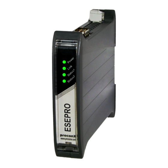 Proconx ESEPRO User Manual