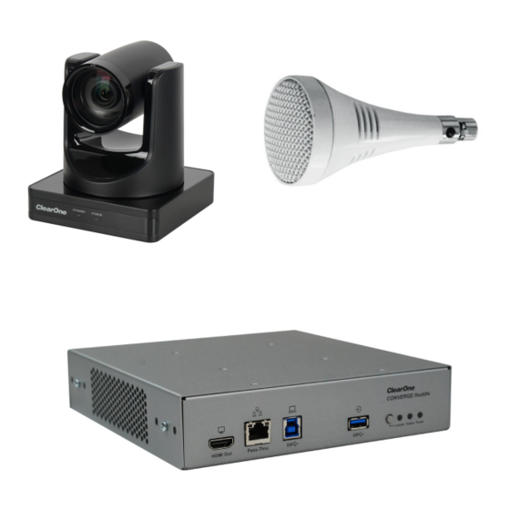 ClearOne COLLABORATE VERSA Pro 160 Quick Start Manual