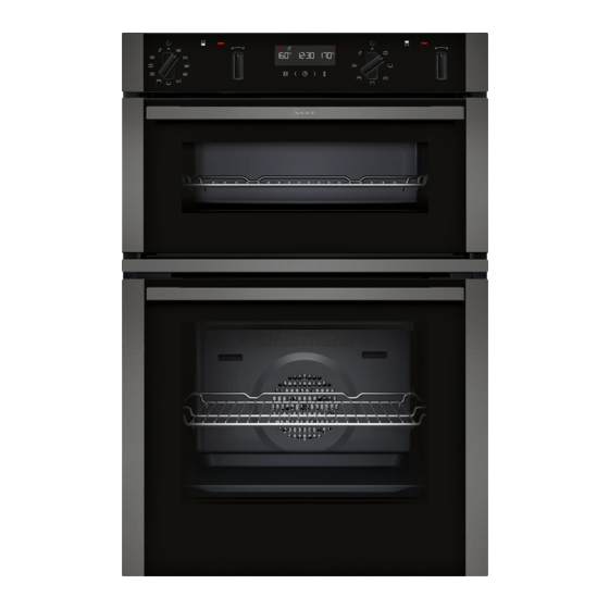 NEFF U2ACM7HG0B User Manual And Installation Instructions