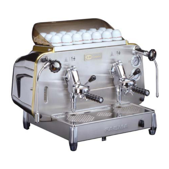 Faema E61 Legend Use And Installation