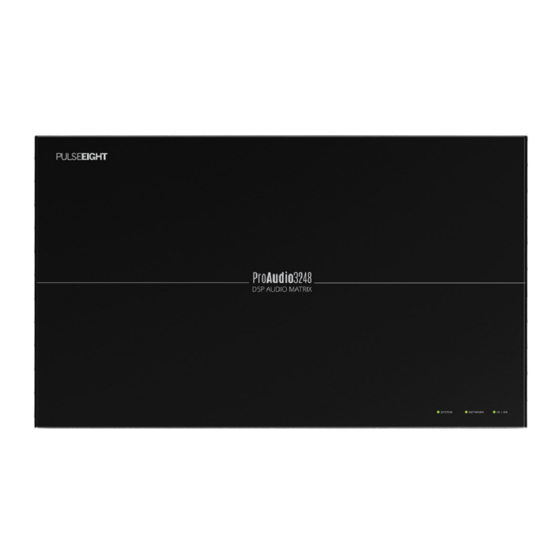 Pulse-Eight ProAudio3248 User Manual