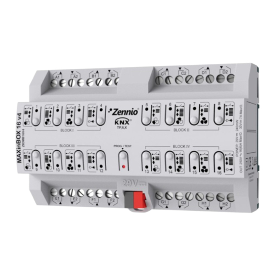 Zennio MAXinBOX 16 v4 Technical Documentation