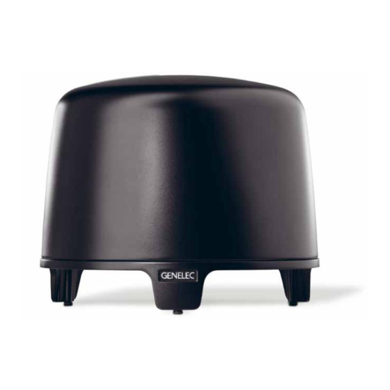 Genelec 5051A Operating Manual