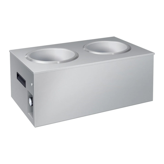 Hatco SW series Countertop Soup Warmer Manuals
