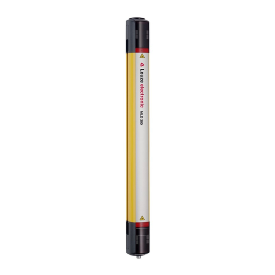 Leuze electronic MLD 500 Original Operating Instructions