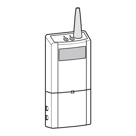 hager TR131 Quick Start Manual