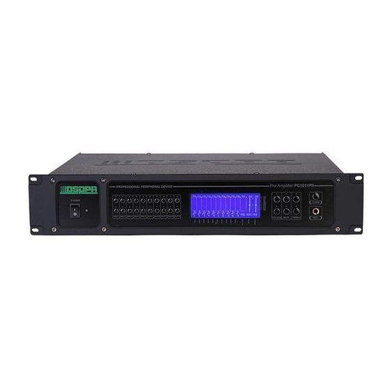 DSPPA PC1011PII User Manual