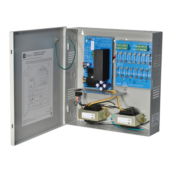 Altronix ALTV615DC Series Installation Manual