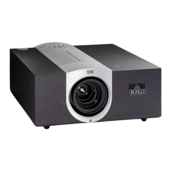 Runco Video Xtreme VX-6000d Installation & Operation Manual