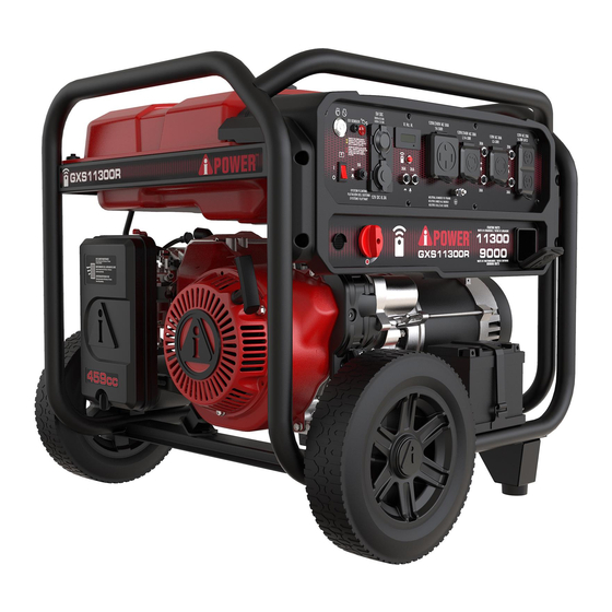 iPower GXS11300R Owner's Manual
