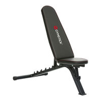 Gymstick FITNESS BENCH User Manual