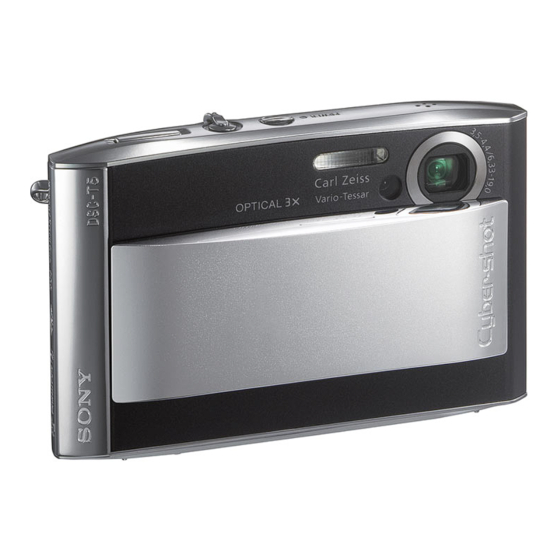 Sony Cyber-shot DSC-T5 User's Manual / Troubleshooting