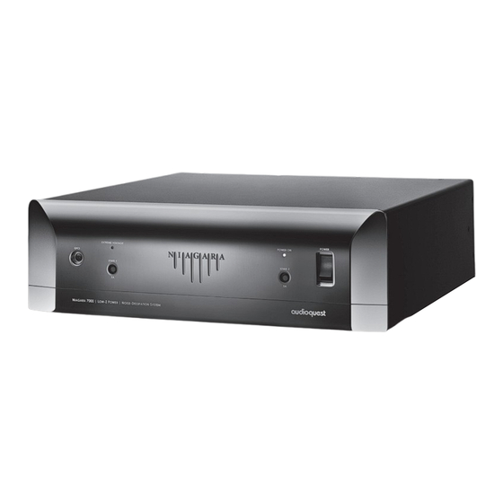 AudioQuest Niagara 7000 Owner's Manual