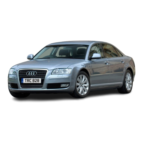 Audi 2003 A8 Workshop Manual