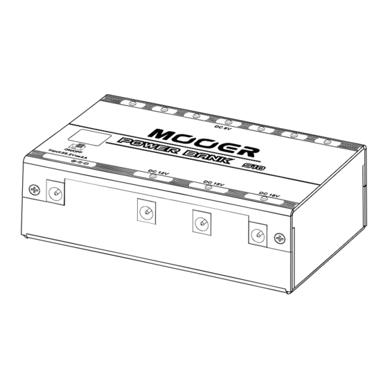 Mooer S10 Owner's Manual