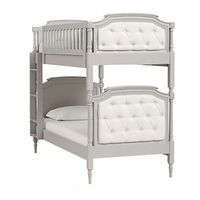 pottery barn kids BLYTHE BUNK BED TWIN OVER TWIN Quick Start Manual