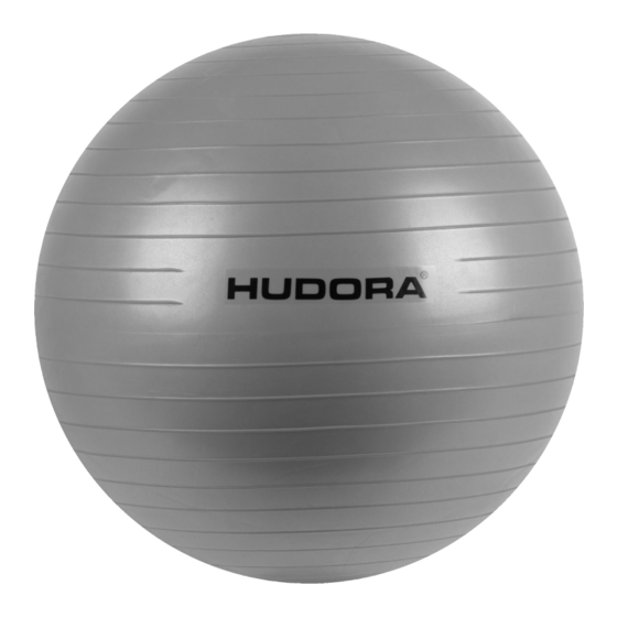 Hudora 76756 Instructions On Assembly And Use
