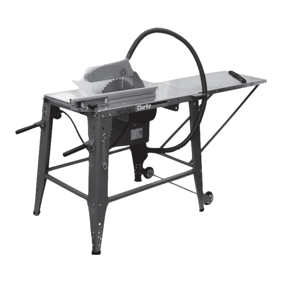 Clarke CCS12 Operating & Maintenance Instructions