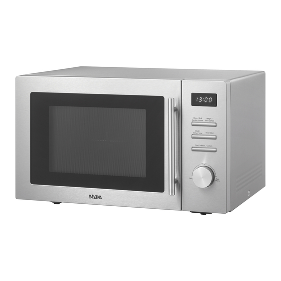 ETNA CMV334RVS Instructions For Use Manual