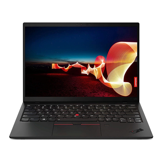 Lenovo ThinkPad X1 Nano Gen 1 Hardware Maintenance Manual