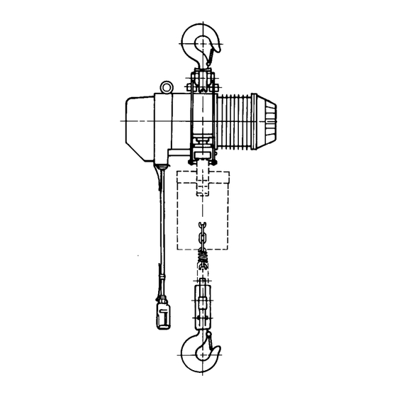 Ingersoll-Rand SE1-005 Chain Hoist Manuals