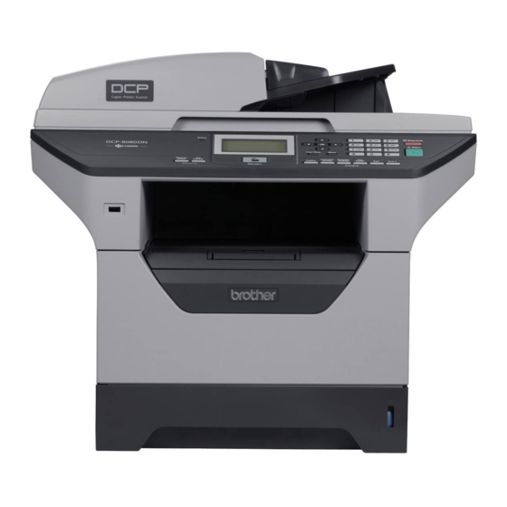 Brother Mfc- 8380dn Service Manual