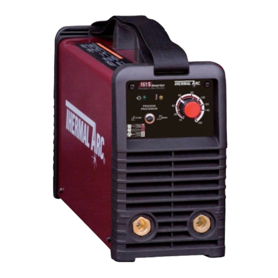 Thermal Arc 161 S Operating Manual