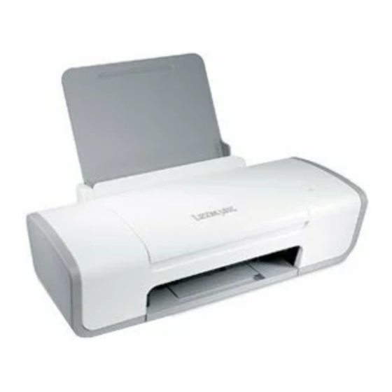 Lexmark Z2300 Series User Manual