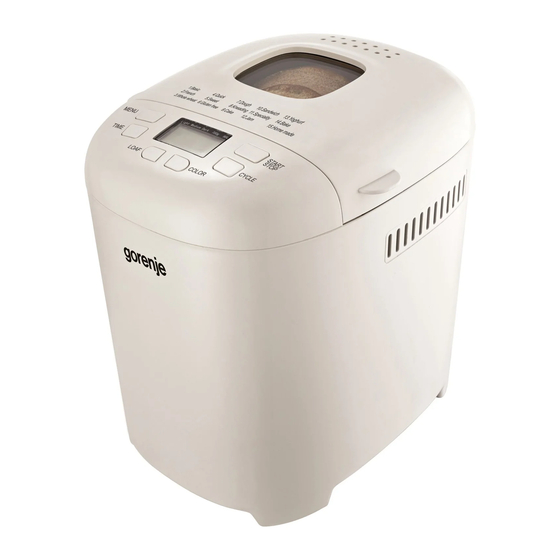 Gorenje BM 900 WII Instruction Manual