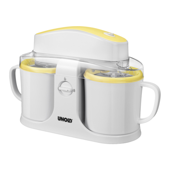 Unold DUO Instructions For Use Manual