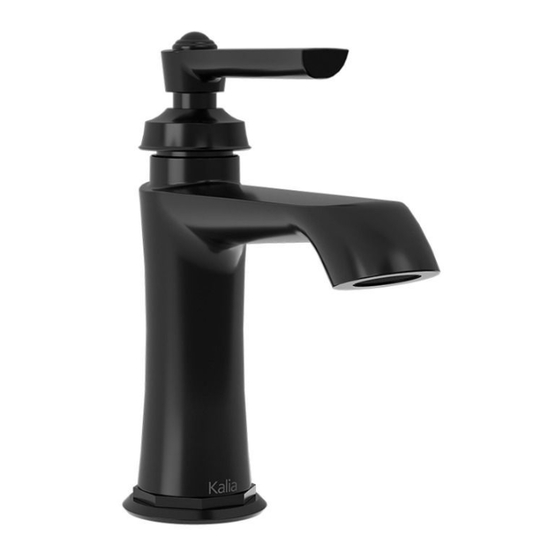 Kalia RUSTIK BF1480 Installation Instructions / Warranty