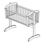 John Lewis Anna swinging crib Instruction Manual