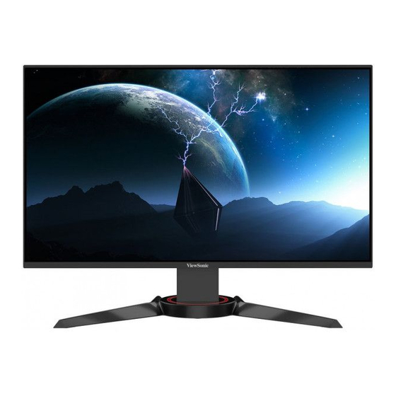 ViewSonic VX2780-2K-PRO Quick Start Manual