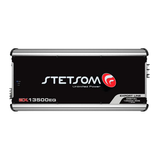 StetSom EXPORT LINE EX13500EQ User Manual