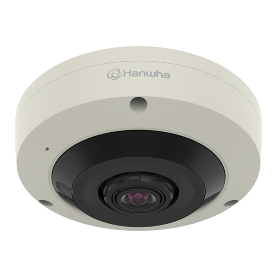 Hanwha Vision XNF-8010R Quick Manual