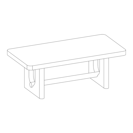 Furniture Values International aspenhome I3327-9100 Assembly Instructions