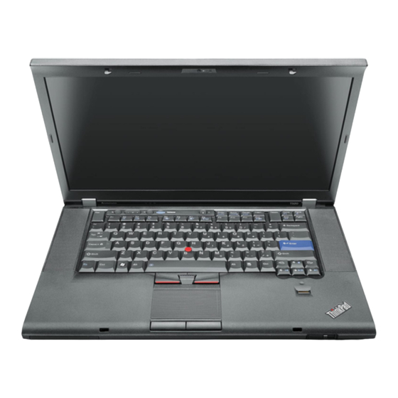 Lenovo ThinkPad T520 Uživatelská Příručka